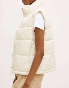 GUESS NEW 4G LOGO PADDED VEST WOMEN