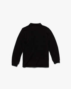 LACOSTE LONG SLEEVED RIBBED COLLAR SHIRT