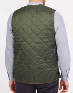 BARBOUR QUILTED WAISTCOAT/ZIP-IN LINER