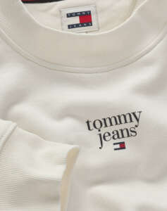 TOMMY JEANS TJW ESSENTIAL LOGO 1 CREW EXT