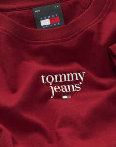 TOMMY JEANS TJW SLIM ESSENTIAL LOGO1 TEE EXT