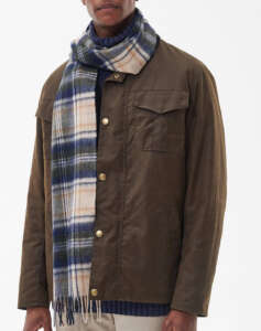 BARBOUR NEW CHECK TARTAN SCARF