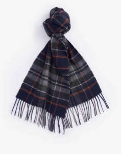 BARBOUR NEW CHECK TARTAN SCARF ΦΟΥΛΑΡΙ