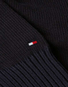 TOMMY HILFIGER MOULINE ZIP THRU