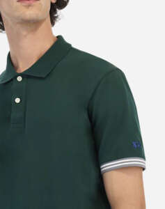 LA MARTINA POLO SHIRT SS MAN POLO BASIC PIQUET STRETCH