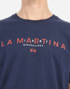 LA MARTINA ΜΠΛΟΥΖΑ T-SHIRT ΚΜ MAN T-SHIRT JERSEY