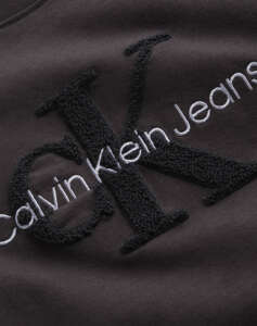 CALVIN KLEIN CHENILLE MONOLOGO REGULAR TEE