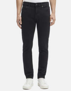 CALVIN KLEIN SLIM FIT RINSE BLACK