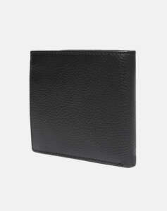 BARBOUR LOGO LEATHER BILLFOLD WALLET (Dimensions: 11 x 10 cm.)