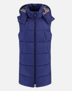 GUESS ELEONORA LONG PUFFER VEST WOMEN