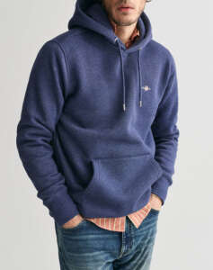 GANT LS REG SHIELD HOODIE