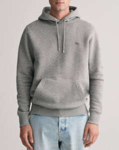 GANT LS REG SHIELD HOODIE