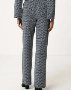 MEXX Easy fit pants knitted jacquard.