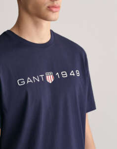 GANT ΜΠΛΟΥΖΑ ΚΜ PRINTED GRAPHIC SS T-SHIRT