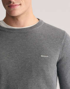 GANT ΠΟΥΛΟΒΕΡ ΜΜ COTTON PIQUE C-NECK