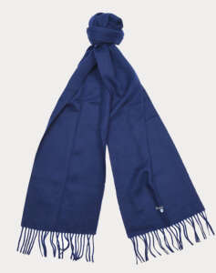 BARBOUR PLAIN LAMBSWOOL SCARF