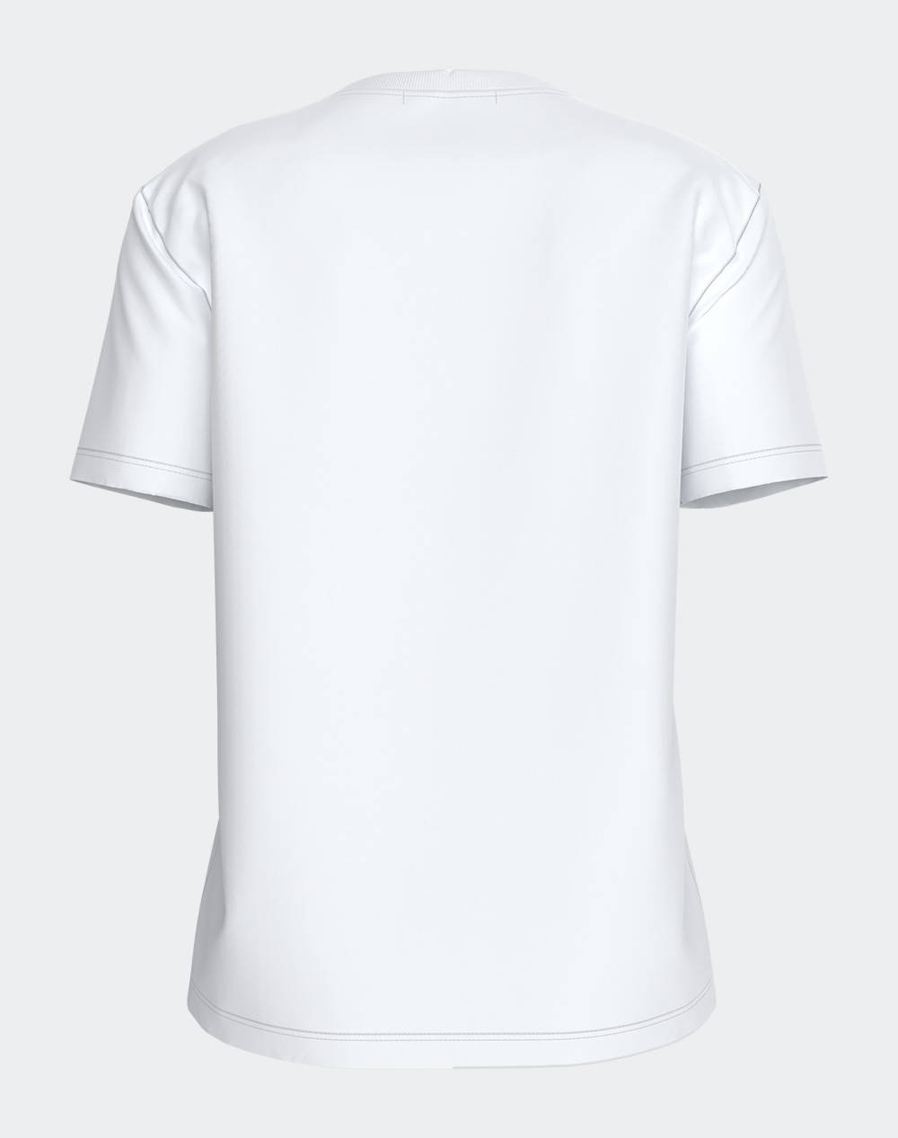 CALVIN KLEIN CK EMBRO BADGE V-NECK TEE