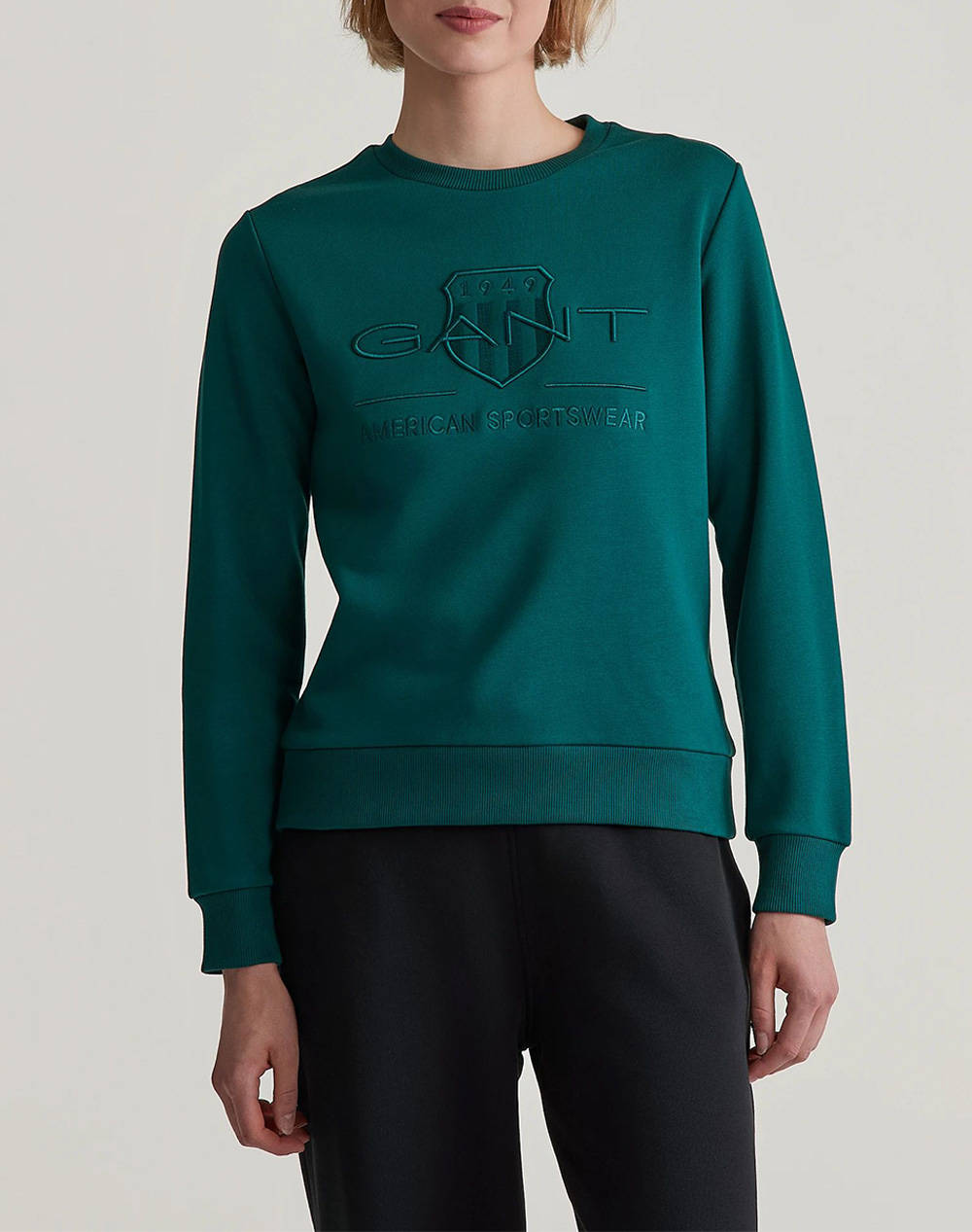 GANT SWEATSHIRT LS REG TONAL SHIELD C-NECK SWEAT