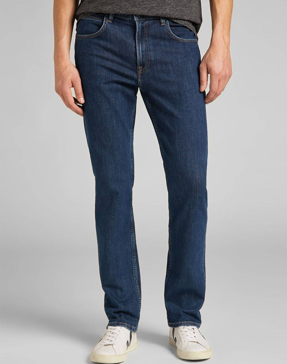 LEE LEE BROOKLYN STRAIGHT L452PX46-DARK STONEWASH DenimDarkBlue