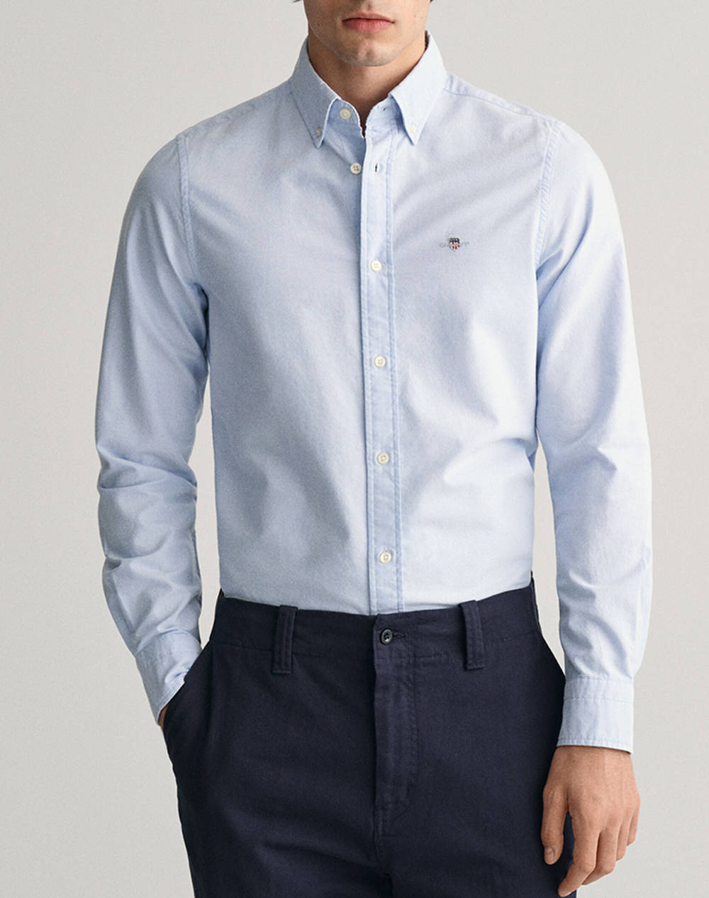 GANT LS SLIM OXFORD STRETCH SHIRT