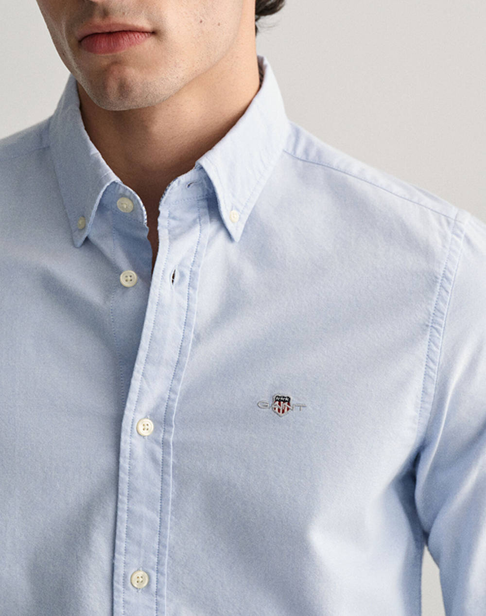 GANT LS SLIM OXFORD STRETCH SHIRT