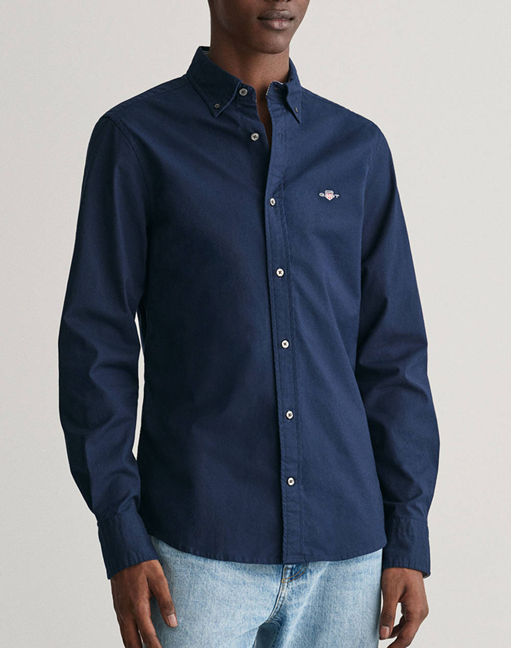 GANT LS SLIM OXFORD STRETCH SHIRT