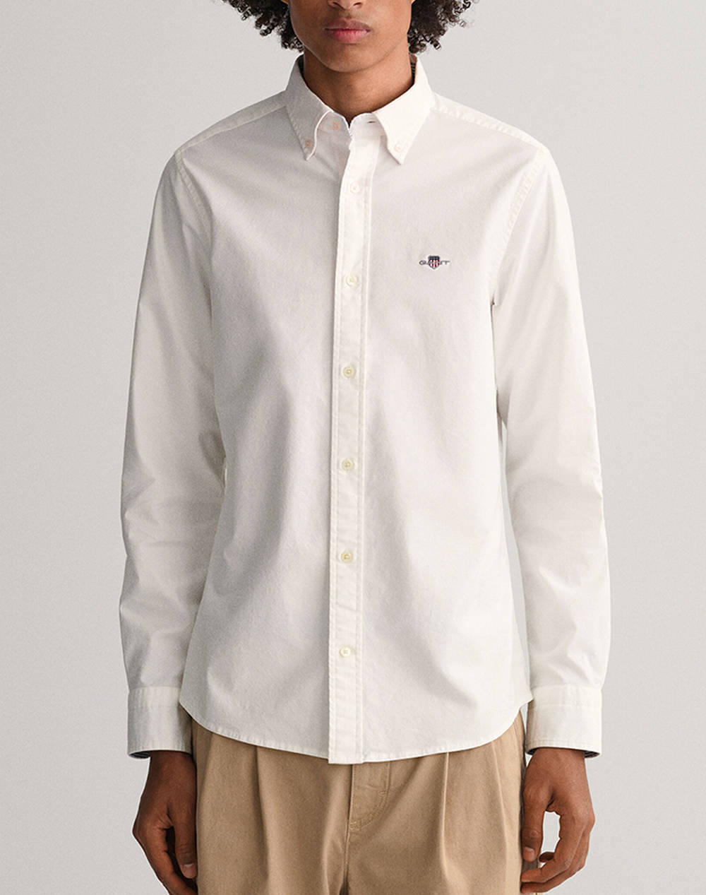 GANT LS SLIM OXFORD STRETCH SHIRT