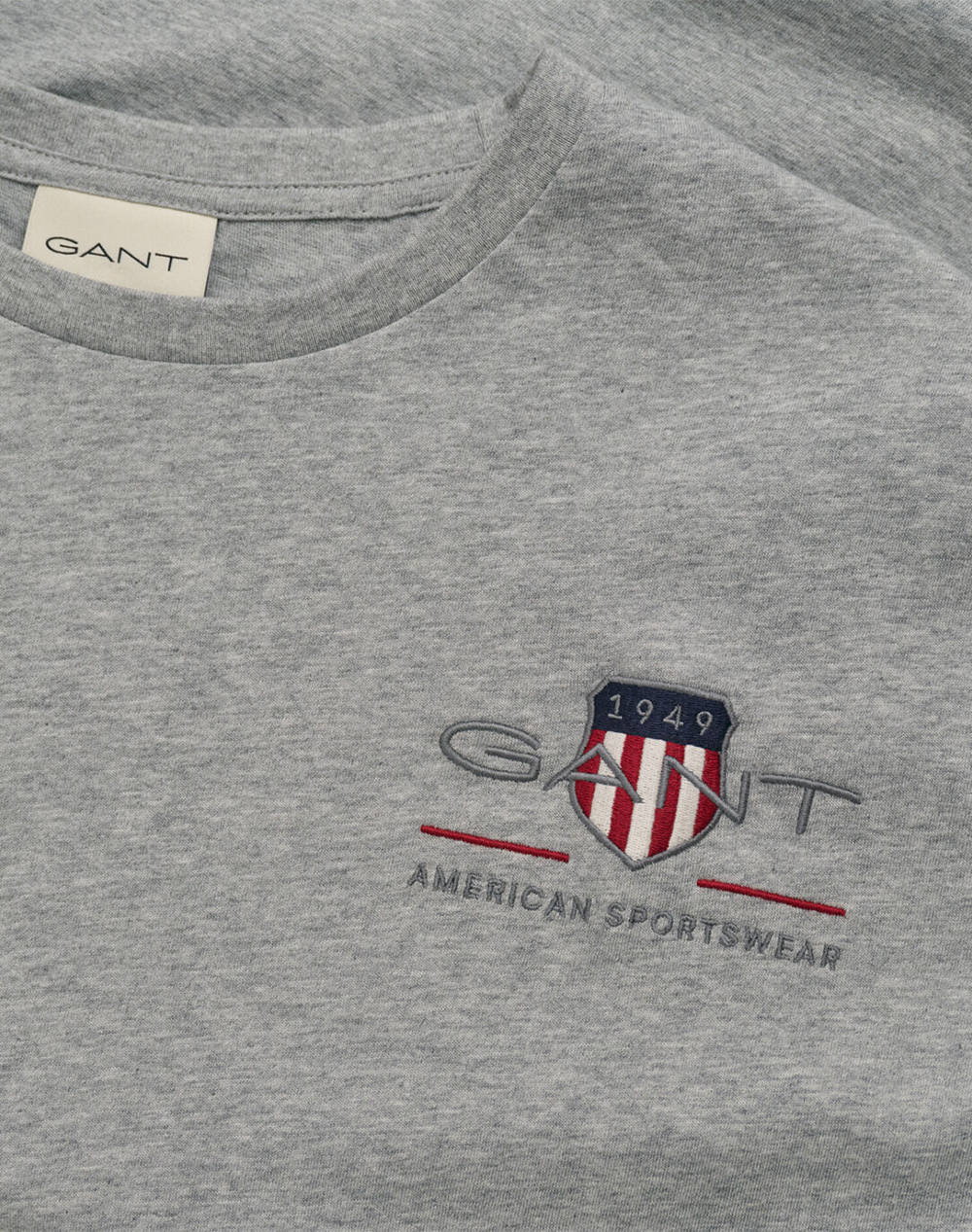 GANT REG ARCHIVE SHIELD EMB SS T-SHIRT