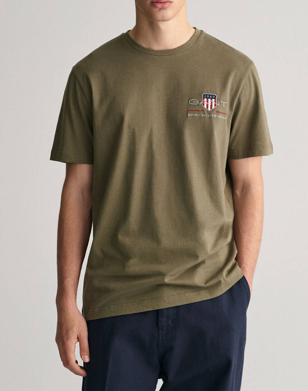 GANT ΜΠΛΟΥΖΑ ΚΜ REG ARCHIVE SHIELD EMB SS T-SHIRT