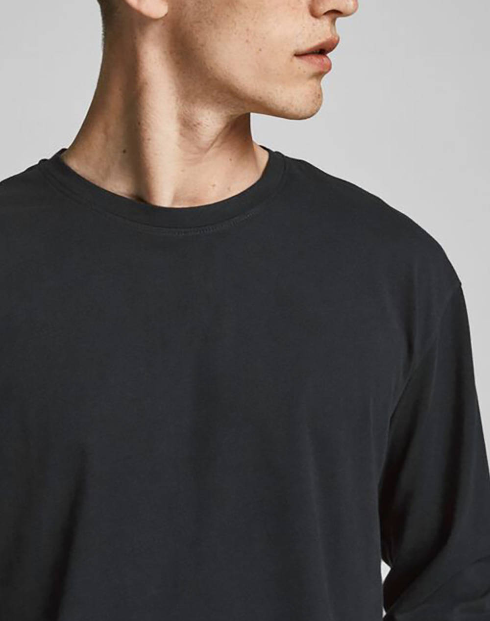 JACK&JONES JJENOA TEE O-NECK LS NOOS