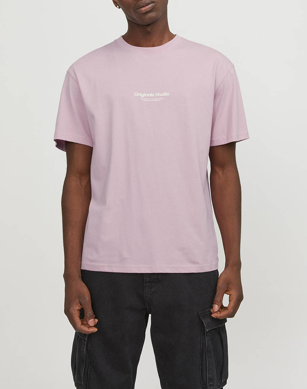 Jack & Jones JORVESTERBRO TEE SS CREW NECK Ροζ