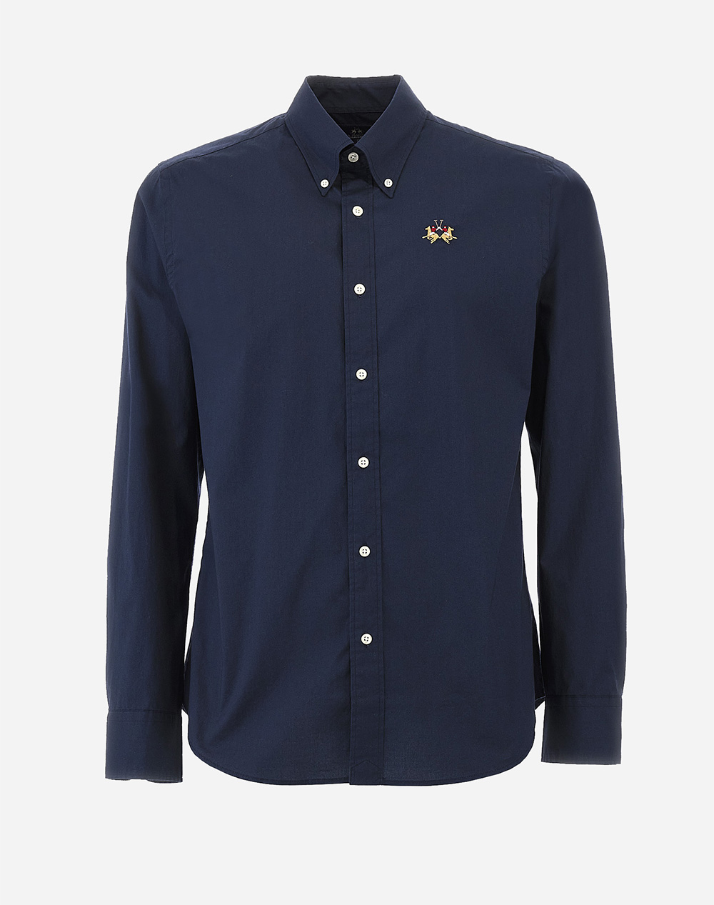 LA MARTINA MAN SHIRT L/S POPLIN STRETCH