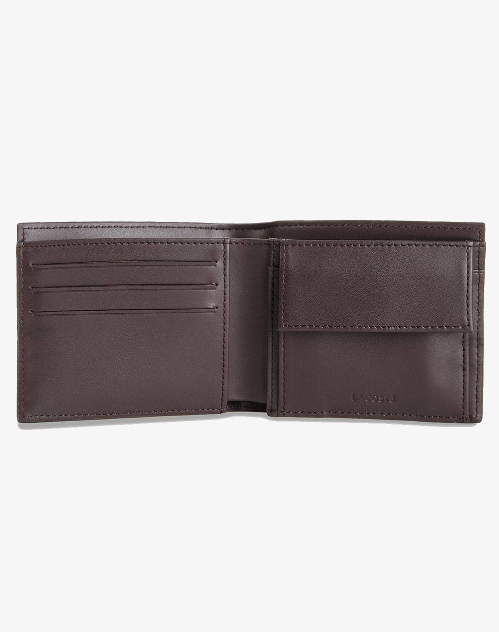 LACOSTE M BILLFOLD COIN WALLET (Dimensions: 12 x 10 x 3 cm)