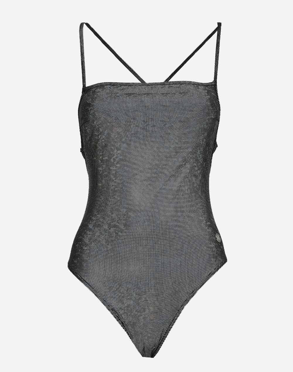 calvin klein bandeau one piece swimsuit