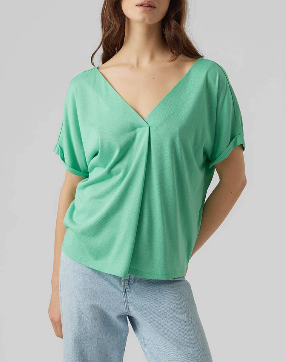 VERO MODA VMFLIA SL WIDE TOP JRS