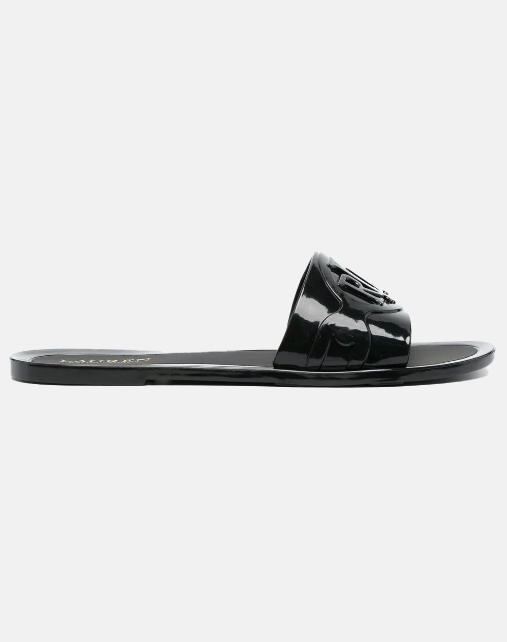 RALPH LAUREN FOOTWEAR WOMEN ALEGRA JELLY-SANDALS-SLIDE - Black |  