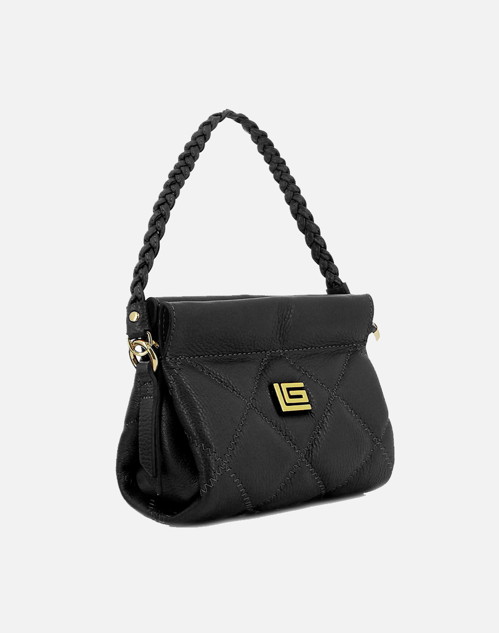 Guy Laroche women's bag with all-over logo Black
