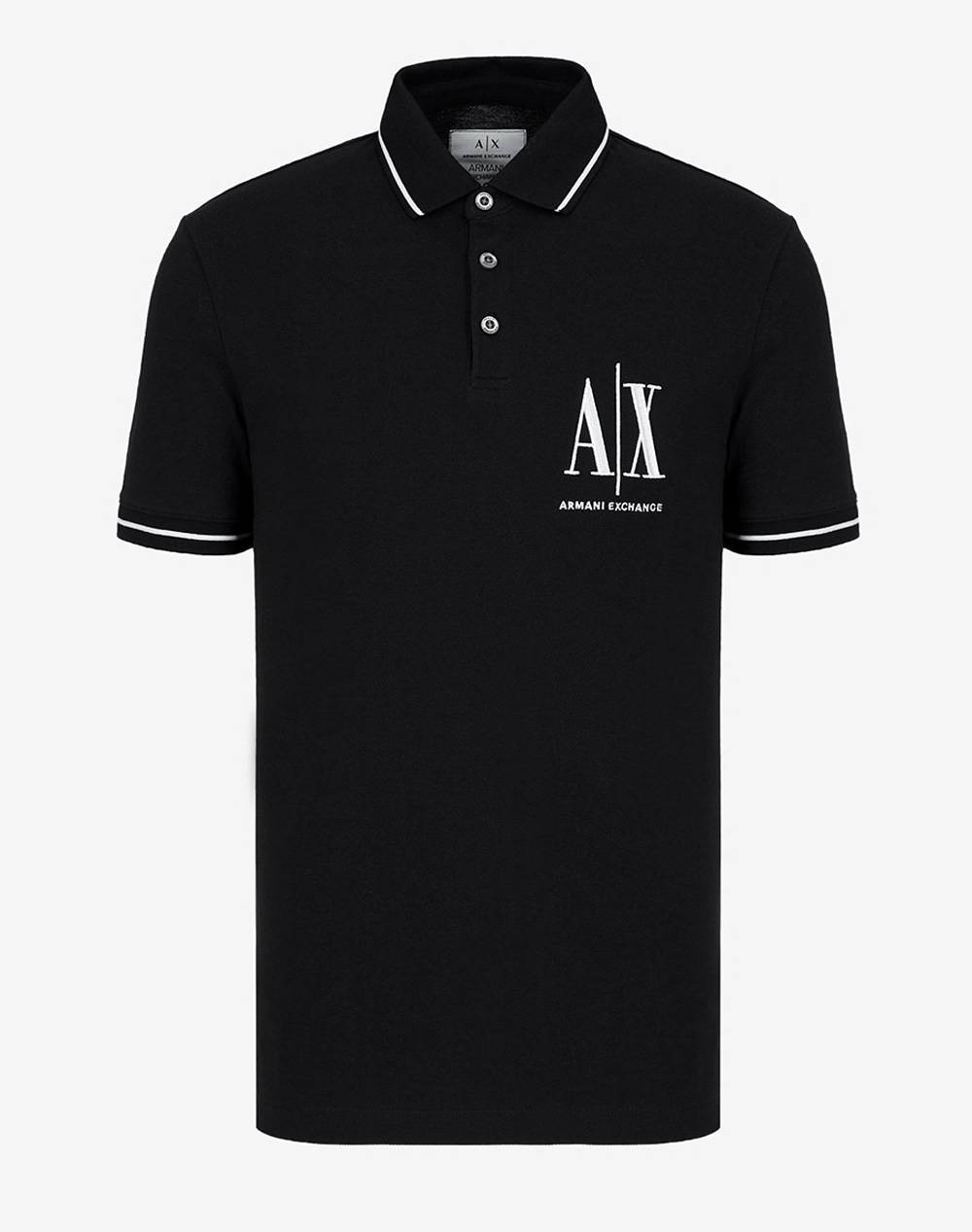 ARMANI EXCHANGE POLO - Black 