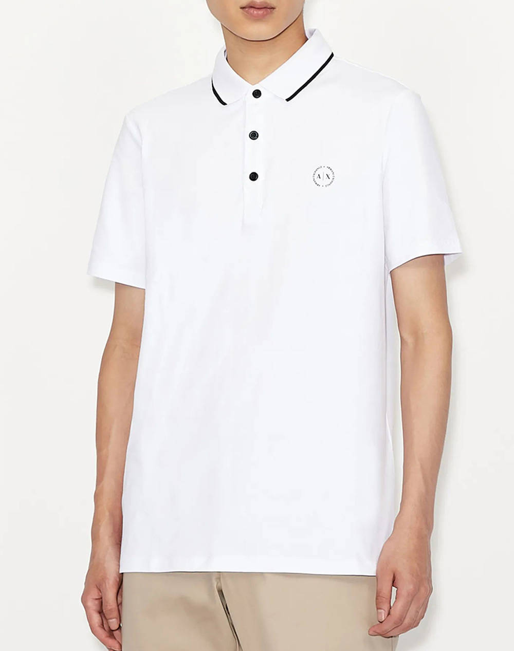 ARMANI EXCHANGE POLO - White 