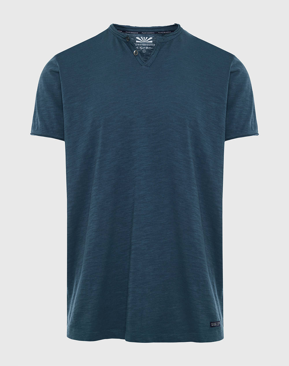 Essential henley neck t-shirt