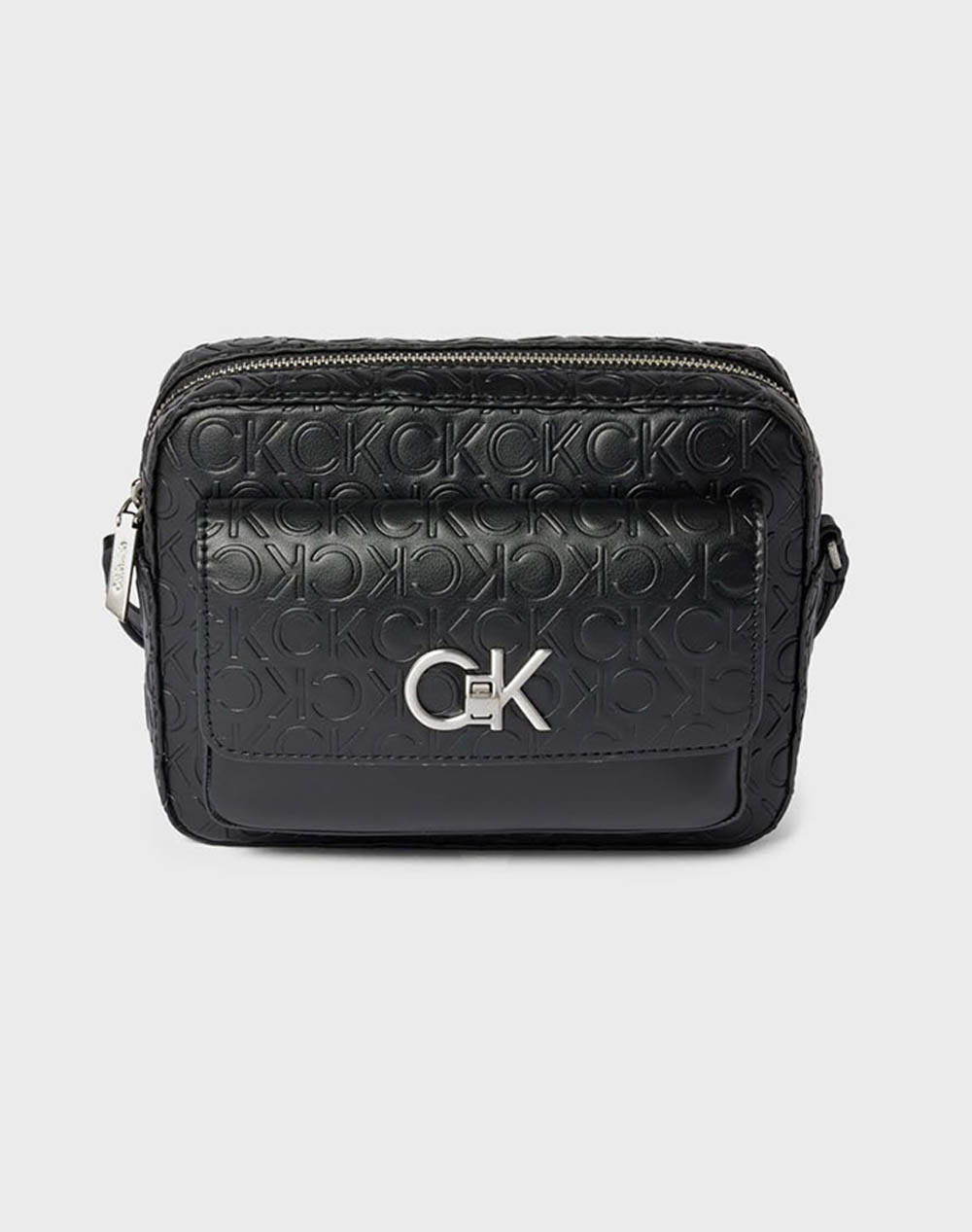 Calvin Klein Jeans Minimal Monogram Shoulder Bag - Black One Size