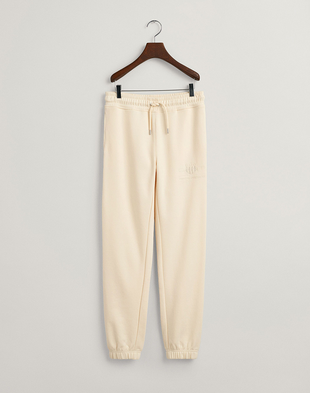 Cotton-blend Sweatpants - Beige - Ladies