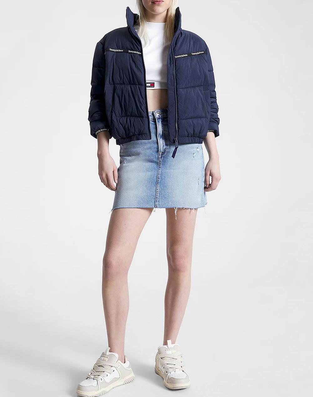 JEANS TOMMY TAPE TJW PUFFER QUILTED NavyBlue LIGHT -