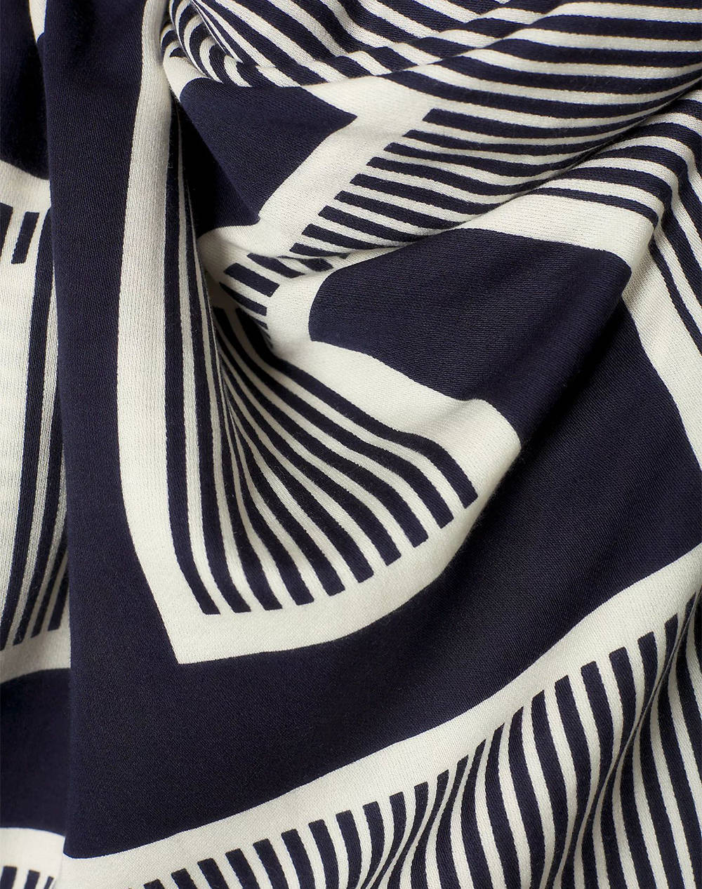 Tommy Hilfiger Monogram-Print Cotton Scarf