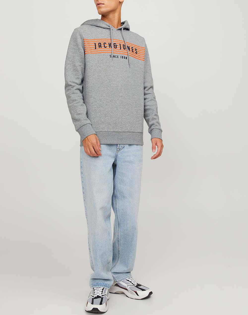 JACK&JONES JCOPLANET SWEAT HOOD FST