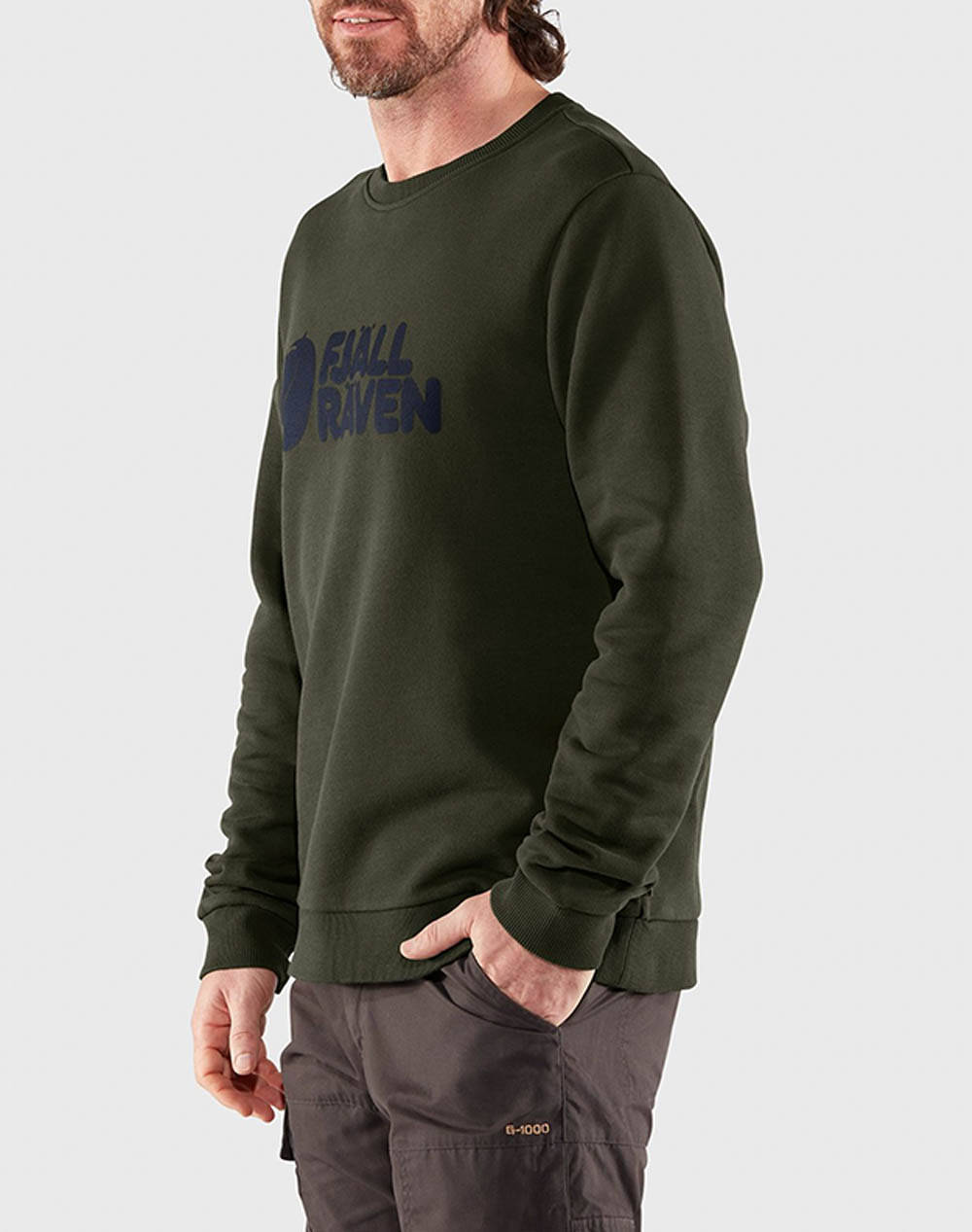 FJALLRAVEN Fjällräven Logo Sweater M / Fjällräven Logo Sweater M