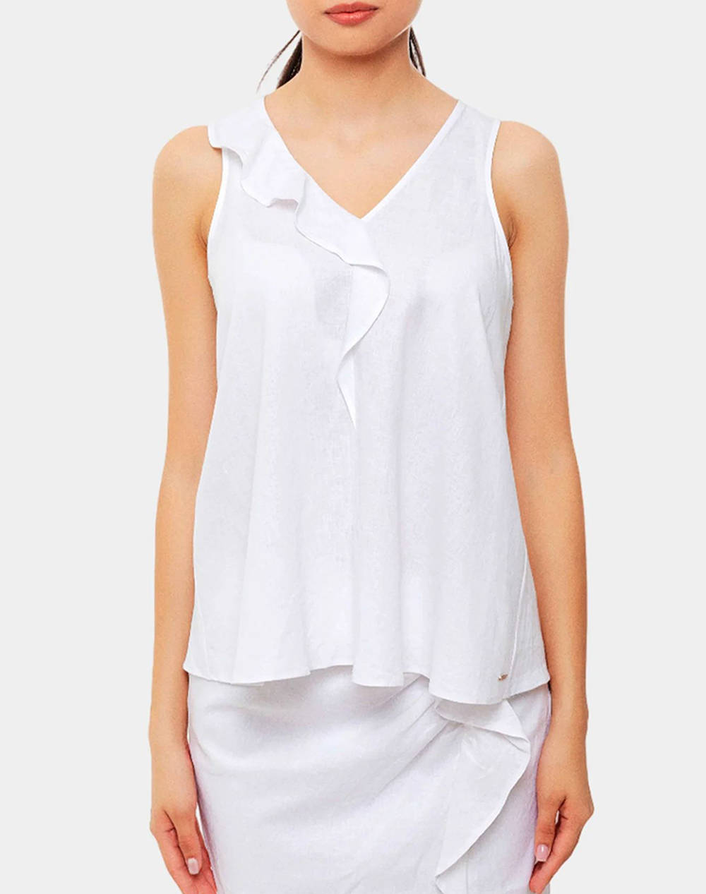 ARMANI EXCHANGE TOP 3DYH08YN3RZ-1000 White