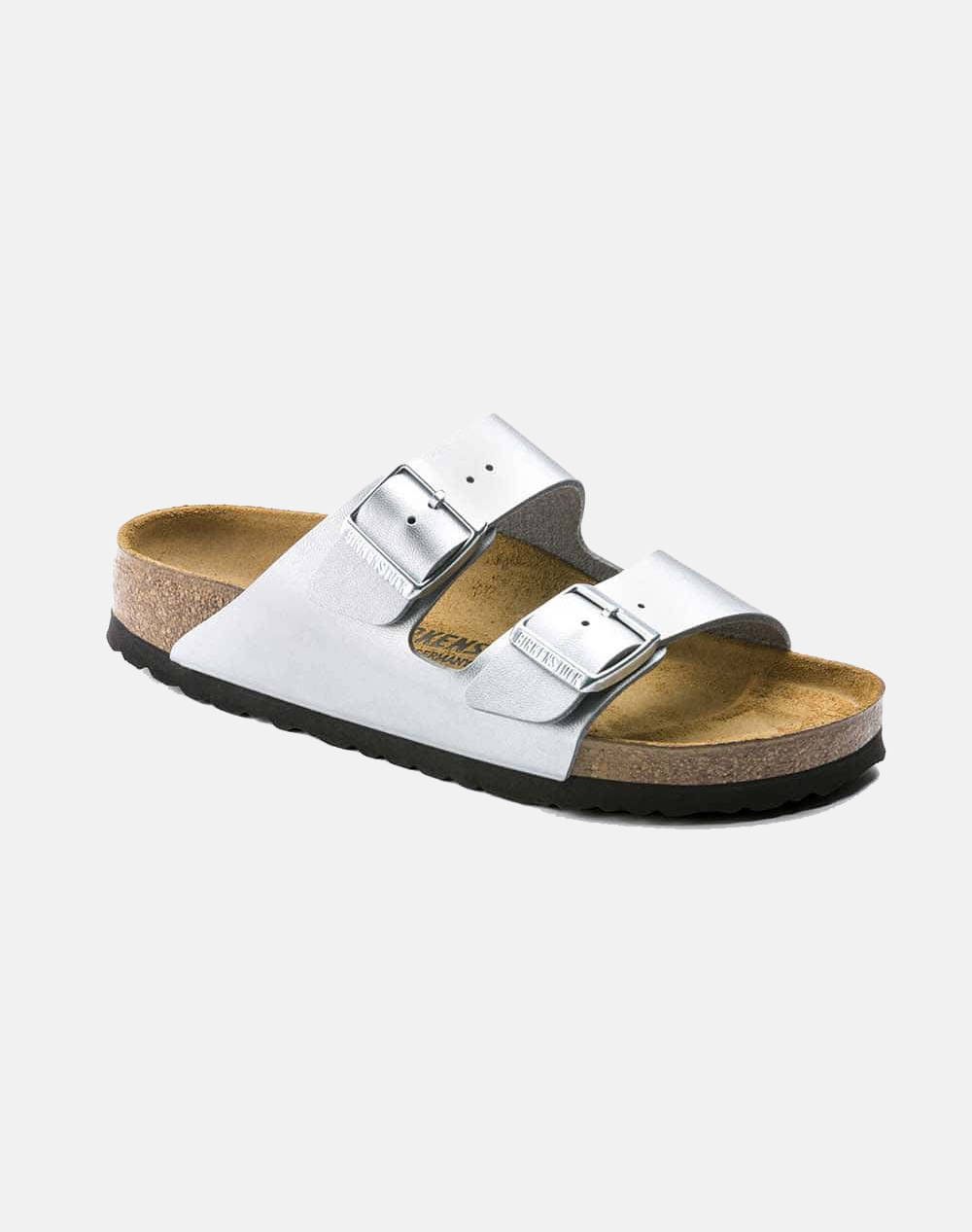 BIRKENSTOCK SYNTHETICS ARIZONA BF SILVER 35 - 43 NARROW SEASONAL ΠΑΠΟΥΤΣΙ ΓΥΝΑΙΚΕΙΟ