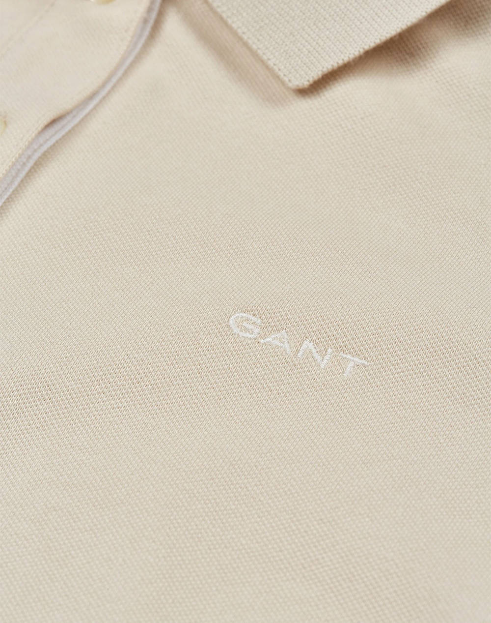 GANT CONTRAST COLLAR SS PIQUE POLO SHIRT