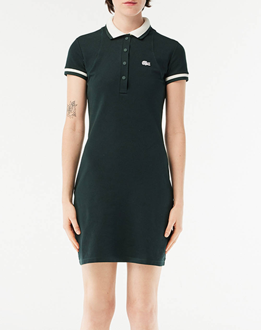 LACOSTE ΦΟΡΕΜΑ ΚΜ DRESS SS 3EF7284-TE2 DarkGreen